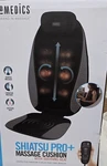 Shiatsu Pro Plus Massage Cushion With Soothing Heat Kneading Open Box, Unused. Fixed Price $80.00.