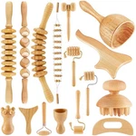 16-IN-1 Wood Therapy Massage Tools Set Maderoterapia Shown Pictures. Fixed Price $74.99.