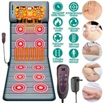 Electric Heated Massage Mat Full Body Back Vibration Pad Portable. Fixed Price $53.64.