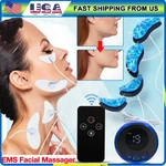 Ems Facial Body Muscle Stimulator Electrode Face Cheek Slimming Beauty Massager. Fixed Price $14.99.