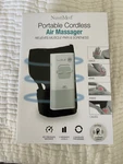 New Nuvomed Portable Cordless Air Massager Relieves Muscle Pain Soreness Box. Fixed Price $17.50.