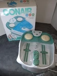 Conair Relaxing Spa + 3 Attachments Bubbles/heat/massage Model 4000196 - New!. Fixed Price $54.50.
