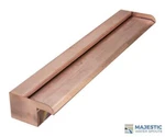 Nakano 24" Open Top Fountain Or Pool/spa Waterfall Spillway Copper. Fixed Price $699.95.