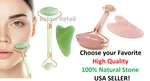 Top Quality Roller Face Massager Facial Spa Jade Healing Or Gua Sha Tool Choose. Fixed Price $16.99.