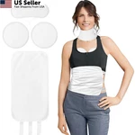 4 Pcs Castor Oil Pack Wrap Organic Cotton Reusable With 6 Adjustable Straps. Fixed Price $10.88.