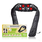 Shiatsu Neck Massager For Pain Relief Deep Tissue With Heat, 3D Kneading Mass.... Fixed Price $54.10.