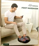 Vibrating Shiatsu Foot Massager W/ Remote! Heat, Kneading, Compression,vibration. Fixed Price $36.99.