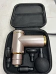 Bluzen HP-168 Pink Mini Percussion Massager With Carrying Zipper Case. Fixed Price $23.25.