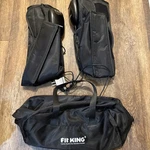Fit King Air Compression Boots, Leg Massager, Circulation FT-059A Complete. Fixed Price $34.99.