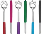6PK Back Scratcher Bear Claw Telescopic Metal Extendable Reach Massager 22.8 In. Fixed Price $11.99.