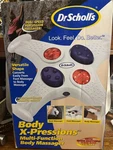 Scholls Body Xpressions DR3150 Infrared Heat Massager Feet / Back Percussion. Fixed Price $85.00.