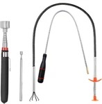 4 Pack Telescoping Magnetic Pickup Tool Set Flexible Grabber Claw Retriever. Fixed Price $16.68.