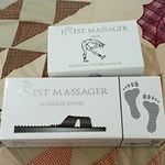 Irest Massager Shoes & Mini Professional Portable White Feet. Fixed Price $25.00.