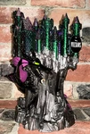 Bath & Body Works 10.5" Disney Maleficent Dragon Castle 3-WICK Candle Holder Box. Fixed Price $79.99.