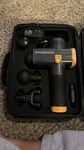 Phoenix Carbon A2 Massage Gun - Black. Fixed Price $60.00.
