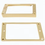 New Humbucker Pickup Ring Set Neck And Bridge - Curved Tapered Les Paul Cream. Fixed Price $19.99.