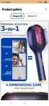 Clemas Scalp Massager PM81 3-IN-1 Electric Hair Brush Blue Gold Usb. Fixed Price $33.95.