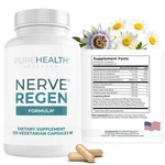 Nerve Pain Relief Supplement 120 Capsules Alpha Lipoic Acid B12 Purehealth Regen. Fixed Price $89.99.