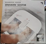 Sharper Image Spahaven Soothe Foot Bath With Heated Massage. Fixed Price $47.00.