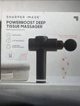 Sharper Image Powerboost Deep Tissue Percussion Massage Gun For Full Body. Fixed Price $42.74.