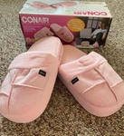 Nib Conair Body Benefits Foot Vibes Massaging Slippers For Women. Fixed Price $18.00.