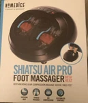 Homedics Shiatsu Air Pro Foot Massager W: Heat Model No. FMS-350H-BK Black. Fixed Price $99.99.