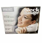 Homedics Neck Massager Fleece Cover Portable Hands Free New In Box. Fixed Price $15.95.