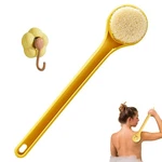Ouliget Long Handle Shower Bath Brush,softer Bristles Body Back Yellow. Fixed Price $17.73.