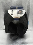 New Brookstone Soft Microbead Travel Pillow Neck/lumbar Black. Fixed Price $11.99.