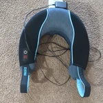 Homedics NMSQ-216HJ-2 Heated Neck Massager Black/gray/blue Etl Certified. Fixed Price $12.47.
