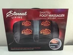 New Eternal Living Shiatsu Rotating Foot Massager-heat Therapy #PG94171-3 Modes. Fixed Price $9.99.