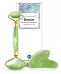Roselyn Boutique Jade Roller & Gua Sha Facial Skin Massager Set. Fixed Price $9.00.