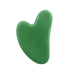 Large Gua Sha Heart Natural Jade Stone For Face Lift, Decrease Puffiness A.... Fixed Price $8.90.