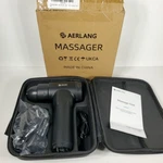 Aerlang Deep Tissue Gun Portable Massager For Back, Neck, New Open Box. Fixed Price $19.95.