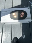 Sharper Image Compact Shiatsu Massager With Heat - & Car Adapters. Fixed Price $15.00.