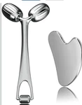 Yeamon Gua Sha Facial Tools And Face Roller Set, Massage For Women. Fixed Price $10.50.