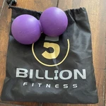 5BILLION Fitness Peanut Massage Ball - Double Lacrosse Assorted Colors. Fixed Price $8.49.