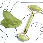 Jade Roller & Gua Sha Set Facial Beauty Tools Face Skin Massager. Fixed Price $46.00.