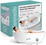 Serenelife Spa Bath Mat Full Body Massager - Portable Bubble Wi.... Fixed Price $175.76.