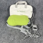 Brookstone I-need Lumbar Shiatsu Massager Back Pain Relief With Traveling Case. Fixed Price $34.19.