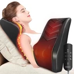 Omassa Shiatsu Neck Massager With Heat, 3D Kneading Back Pillow - Black. Fixed Price $65.55.