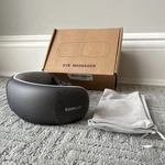 Ezencon K12P Electric Eye Massager Heated Music Lightweight Gray Dc 5V. Fixed Price $21.00.
