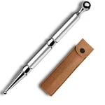 Byyddiy Stainless Steel Dual Head Facial Reflexology Tools,ear Massage Silver. Fixed Price $13.99.