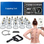 Cupping Therapy Set 19 Massage Cups For Back Pain Relief Physical With Hand Pump. Fixed Price $26.43.