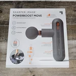 Sharper Image Powerboost Move Massage Gun. Fixed Price $27.48.