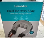 Homedics Shiatsu Neck Massager W/ Heat. Fixed Price $24.99.