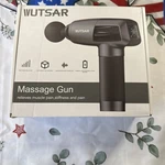 Wutsar Handheld Deep Muscle Recovery Aid Massage Gun Therapeutic Therapy Touch. Fixed Price $29.99.