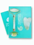Zoneeris Holistic Health - Real Jade Roller And Gua Sha Massage Set. Fixed Price $25.00.