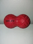 Sklz Massage Double Ball - Universal Roller Red Euc. Fixed Price $19.87.