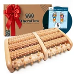 Theraflow Foot Massager Roller For Plantar Fasciitis Large, Light Brown. Fixed Price $64.91.